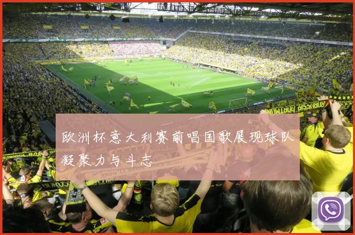 欧洲杯意大利赛前唱国歌展现球队凝聚力与斗志